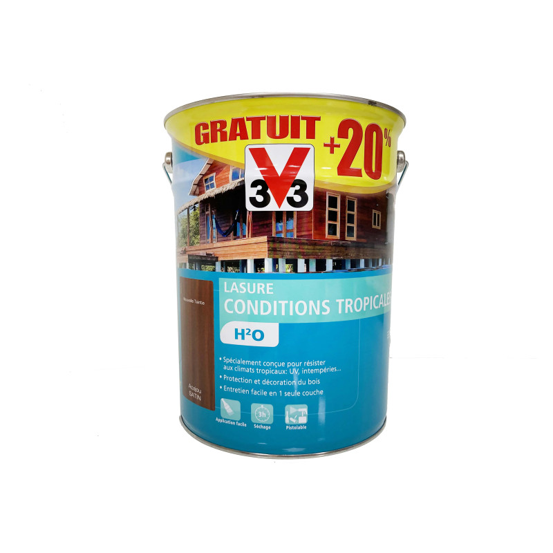 LASURE C/TROP H2O 6L ACAJOU 110204