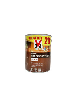 LASURE C/TROP SOL  3 litres ACAJOU