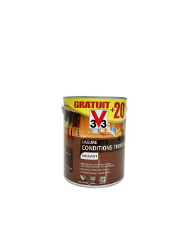 LASURE C/TROP SOL 3 litres CH/FONCE