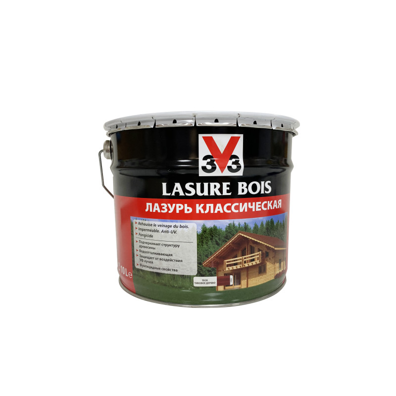 LAS/BOIS MAIGRE TEAK/PIN D'OREGON 10L