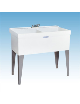 EVIER EN PLASTIQUE DOUBLE PVC