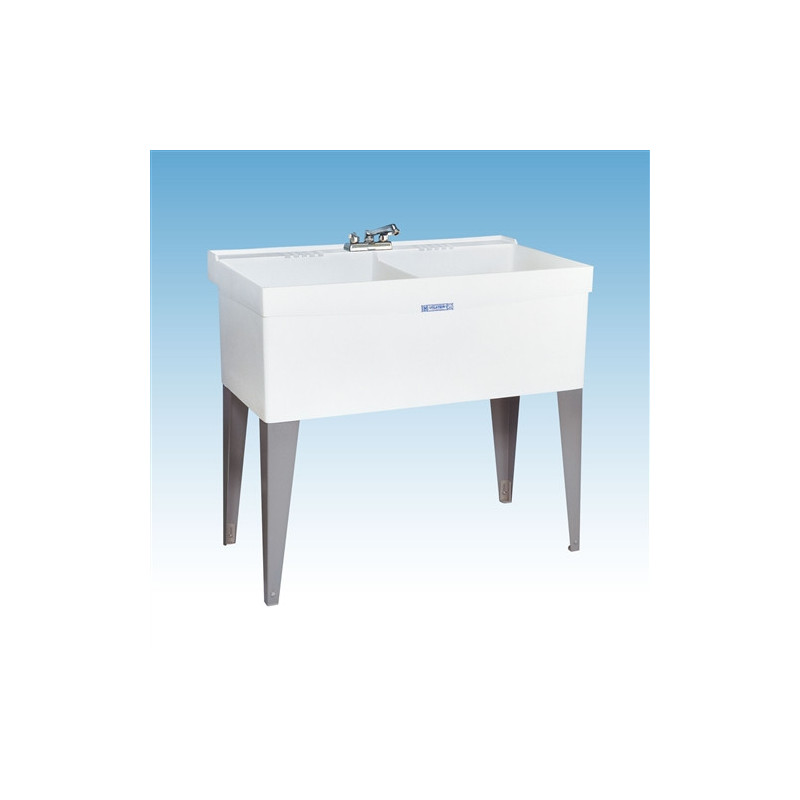 EVIER EN PLASTIQUE DOUBLE PVC