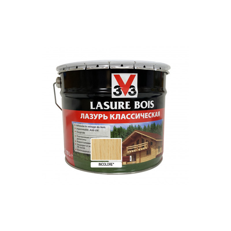 LAS/BOIS MAIGRE INCOLORE 10L