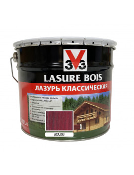 LAS/BOIS MAIGRE acajou 10 litres