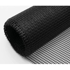 MOUSTIQUAIRE FIBREGLASS NOIR 1.20x25ML
