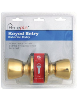 SERRURE TULIP POLISH BRASS 700RT-C3-4