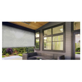 STORE AVEUGLE PVC 5'X6' BLANC