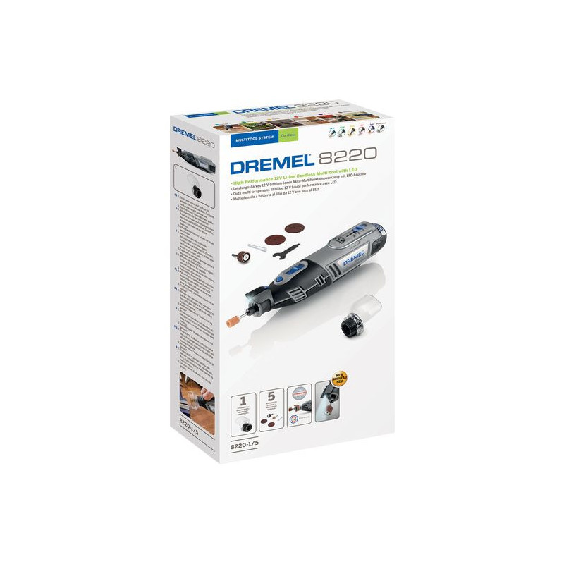 OUTIL DREMEL 8220 SERIE LITHIUM 10.8V