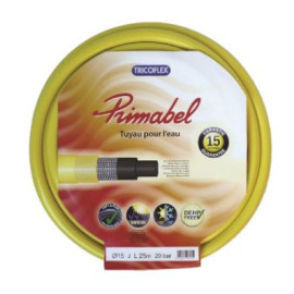 TUYAU ARROSAGE PRIMABEL 15-15M JAUNE