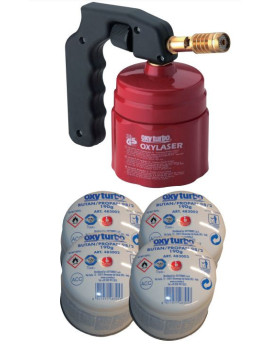 LAMPE A SOUDER   4 CARTOUCHES DE GAZ