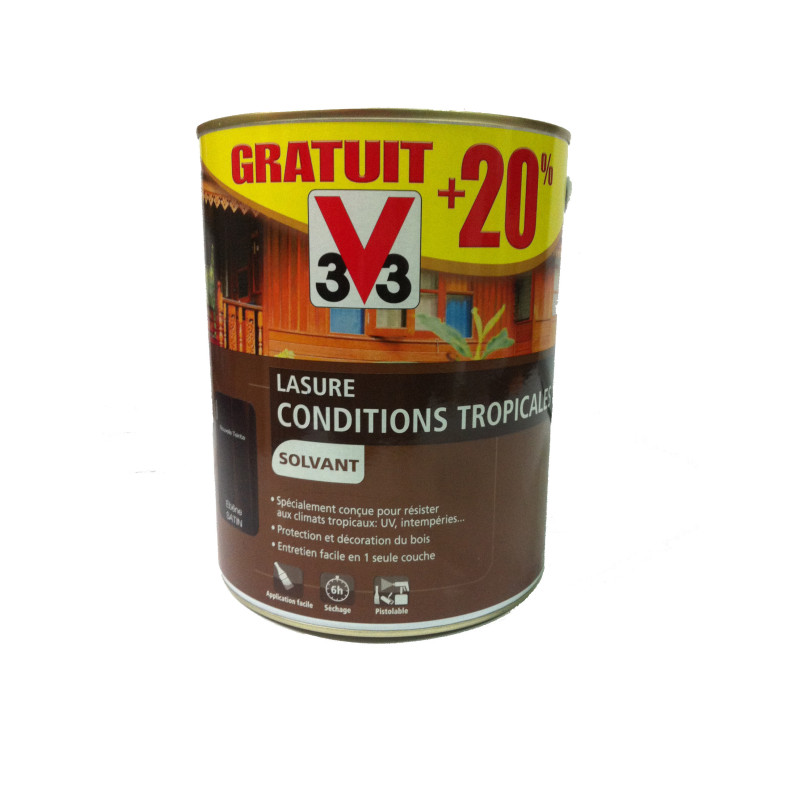 LASURE C/TROP SOL 3 litres EXOTIQUE