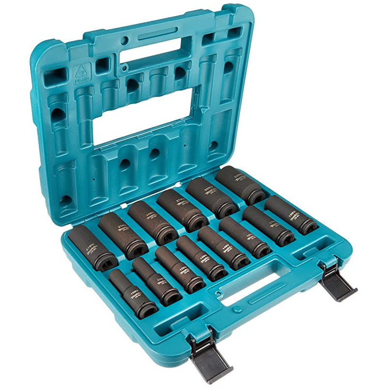 IMPACT SOCKET SET 14pcs MET 1/2 SQR DRV