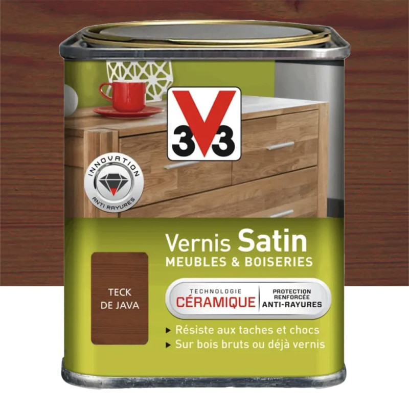 VERNIS SAT 250ml TECK JAVA