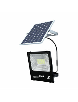 PROJECTEUR SOLAIRE NOIR 100W LIPER