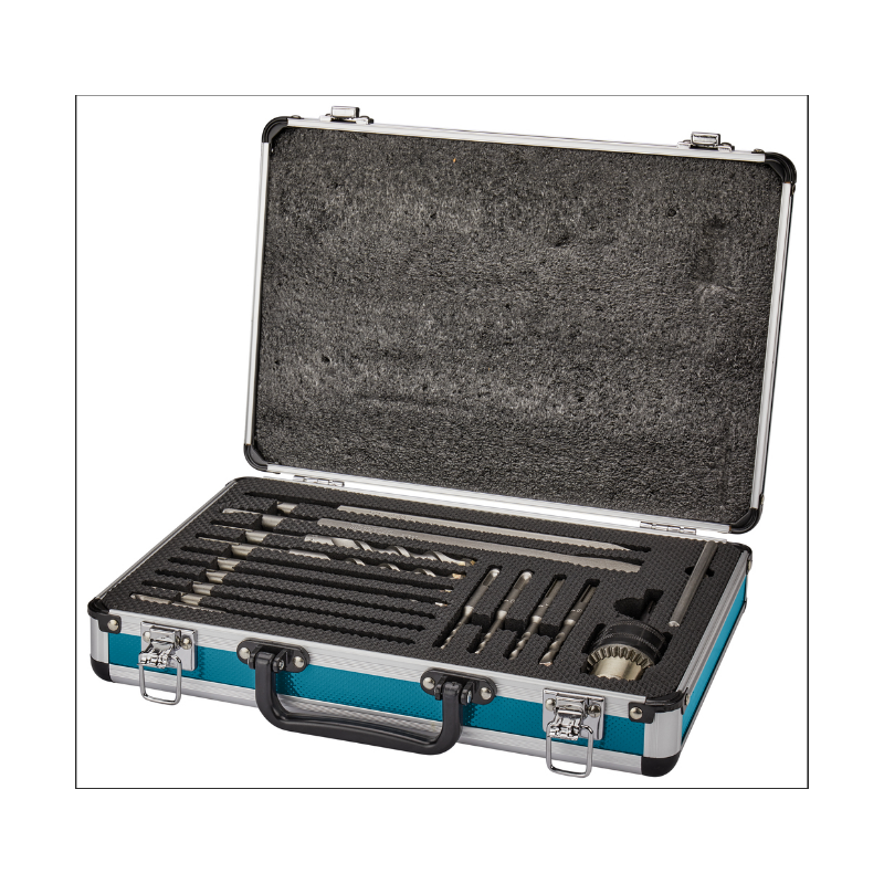 SDS-PLUS DRILL   CHISEL   CHUCK SET 14PC