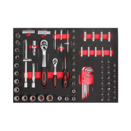 Servante à outils avec 6 tiroirs et ses 234 accessoires - KB GLOBAL