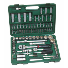 MALETTE A OUTILS 94PCS 1/4 1/2 VERTE