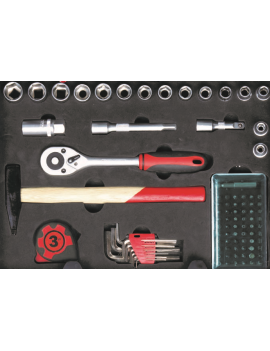 MALETTE A OUTILS 149PCS 4 COMPARTIMENTS