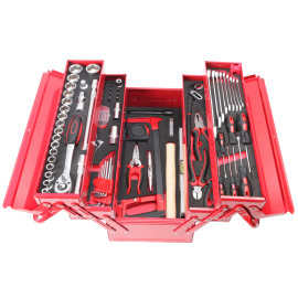 MALETTE A OUTILS 93PCS METAL 5 COMPARTMT