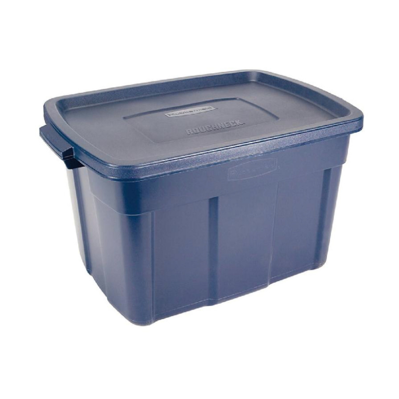 BAC PLASTIQUE BLEU 95L