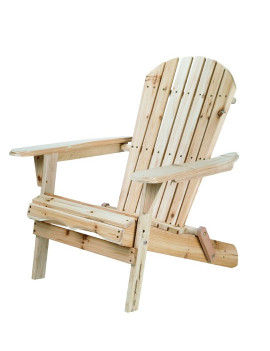 CHAISE ADIRONDACK BOIS