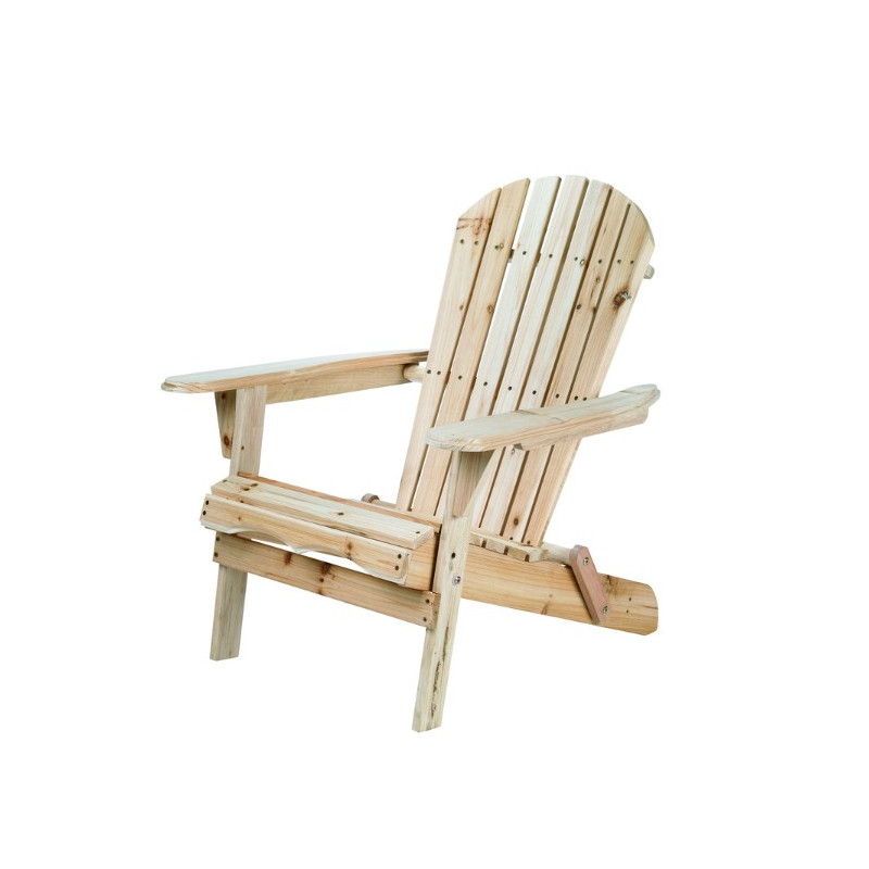 CHAISE ADIRONDACK BOIS