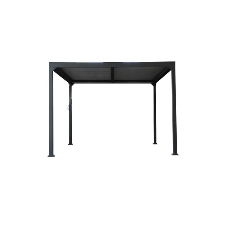 PERGOLA GRISE 400X300X220CM