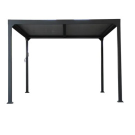 PERGOLA GRISE 400X300X220CM
