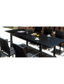 TABLE D'EXTENSION AVEC SYSTEM PAPILLON