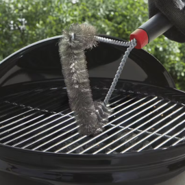 BBQ/ WEBER BROSSE TRIANGULAIRE 30CM