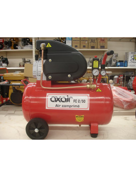 COMPRESSEUR AIR 50L 230V 8BAR ALU WIRE