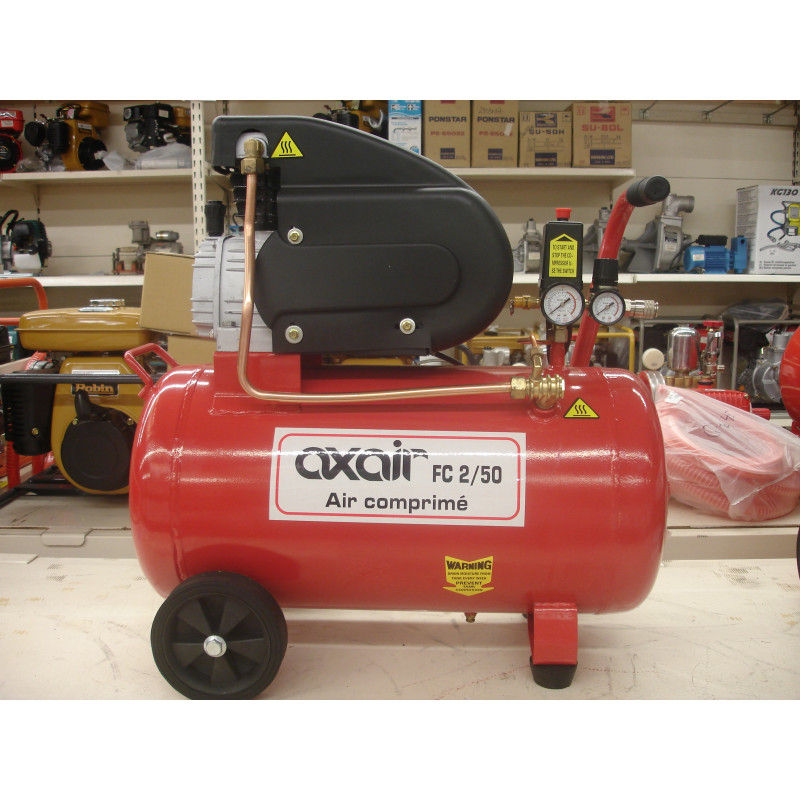 COMPRESSEUR AIR 50L 230V 8BAR ALU WIRE