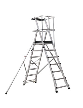 ESCABEAU ALU PLATEFORME DE TRAVAIL 150KG