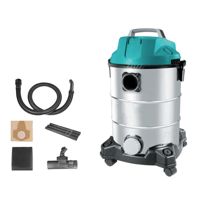 ASPIRATEUR RHK 1300W 30L WET DRY BLEU