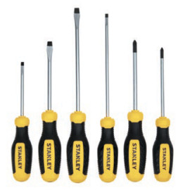 JEU DE TOURNEVIS 6PCS STANLEY