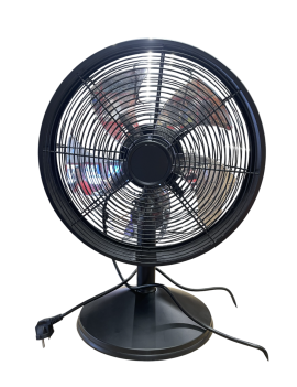 VENTILATEUR DE BUREAU EN METAL A TAMBOUR