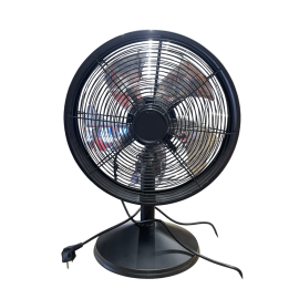 VENTILATEUR DE BUREAU EN METAL A TAMBOUR