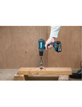 Perceuse visseuse à percussion 18V Li-Ion / Ø13mm / DHP482Z - MAKITA
(Produit seul)