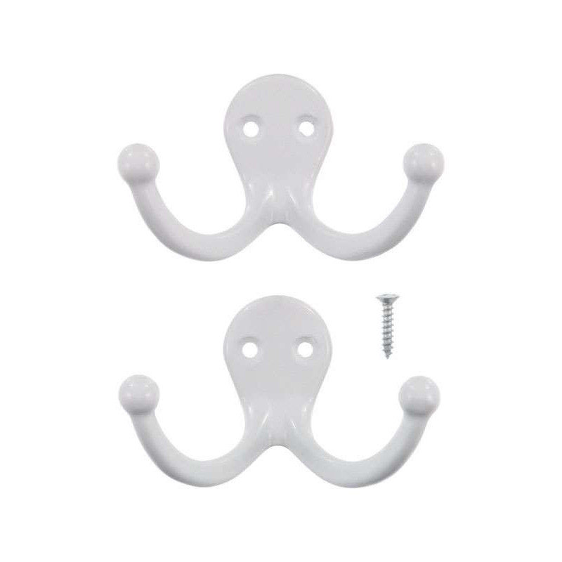 CROCHET GARMENT HOOK DBL WH CD2