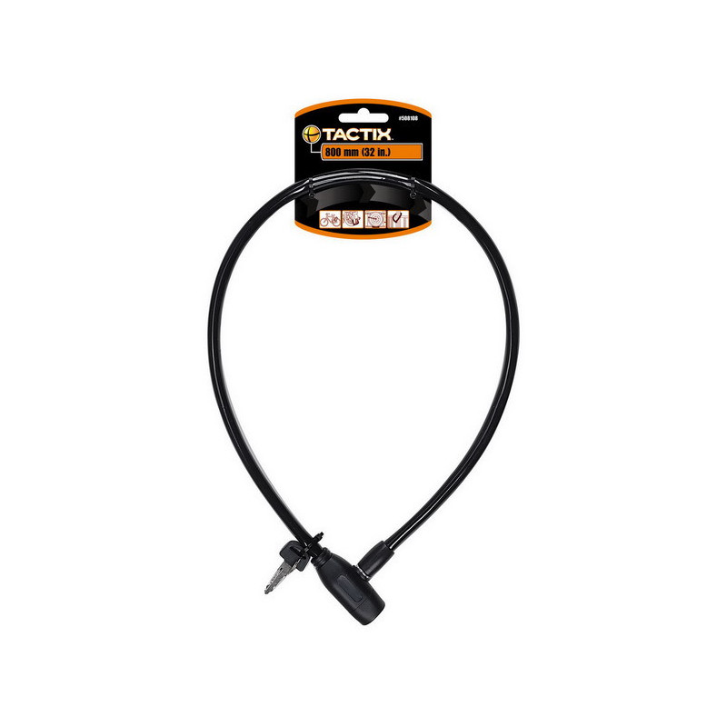 CADENAS VELO CABLE 800MM TACTIX  508108