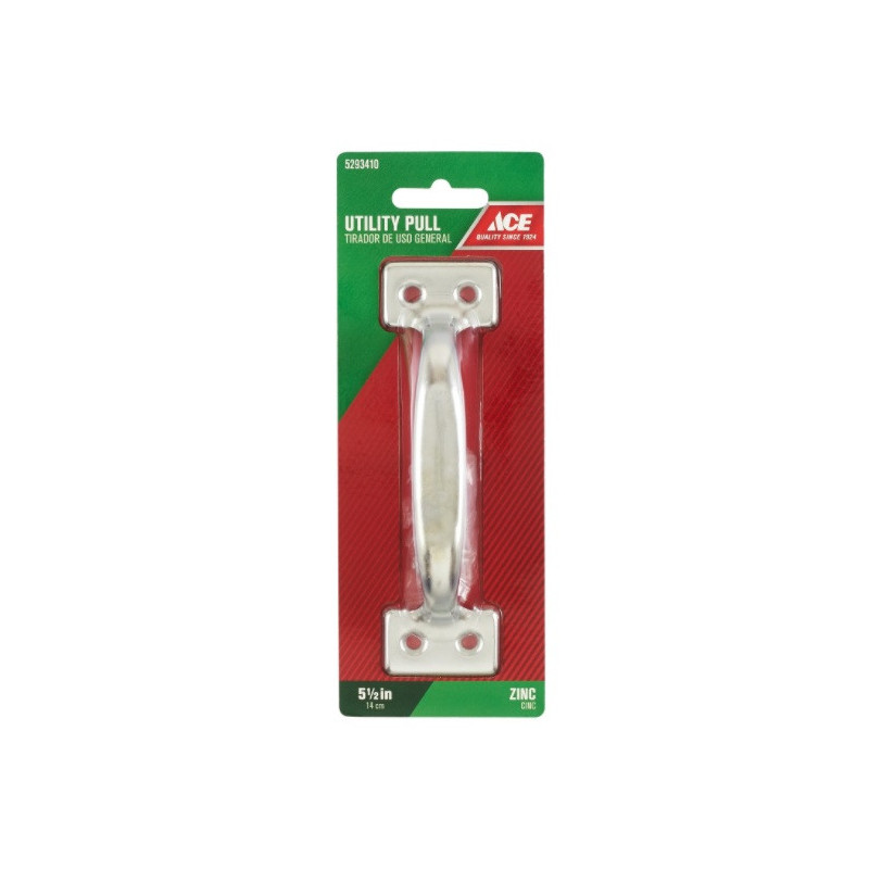 POIGNEE UTILITAIRE ACIER ARGENTE 5-1/2