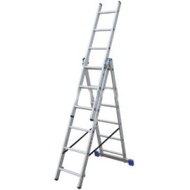 ECHELLE ALUM 3 PLANS - 8 MARCHES CE3X8