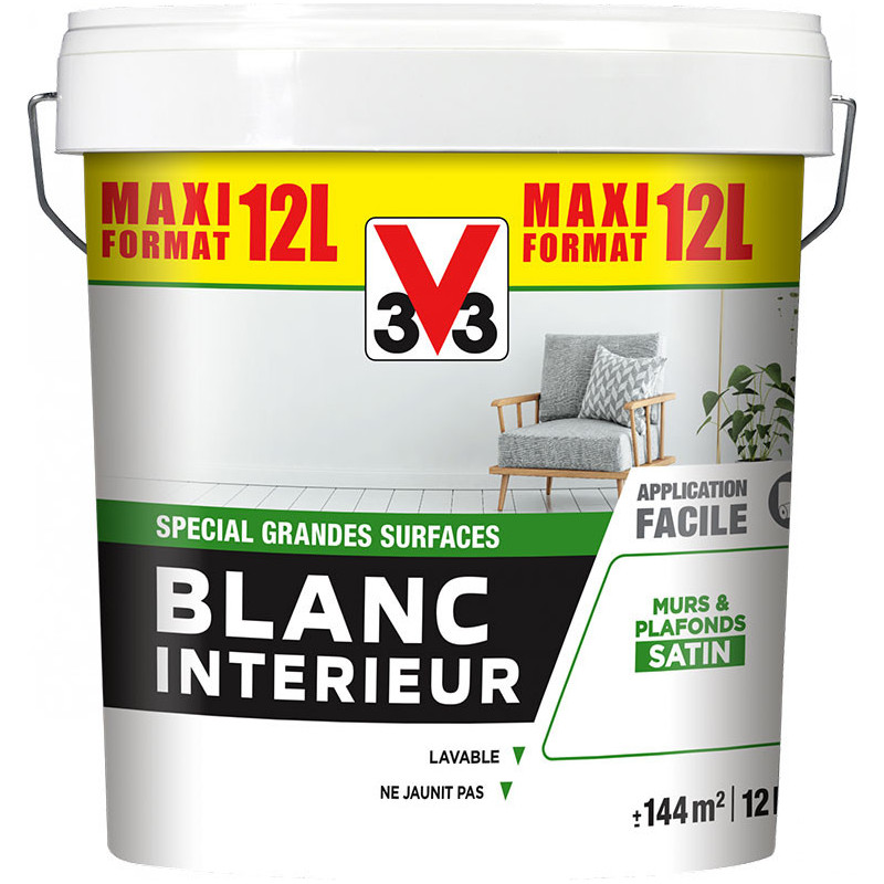 V33 BLANC INT SATINE 12L bloqué par