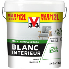 V33 BLANC INT SATINE 12L bloqué par