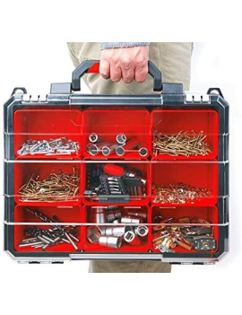 Valise à outils 9 compartiments - TACTIX