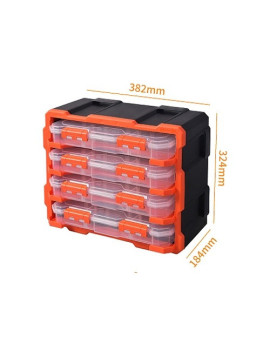 BOITE OUTIL PLASTIC 4 RANGEMENTS