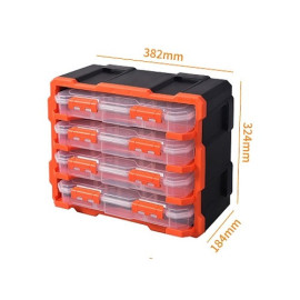 BOITE OUTIL PLASTIC 4 RANGEMENTS