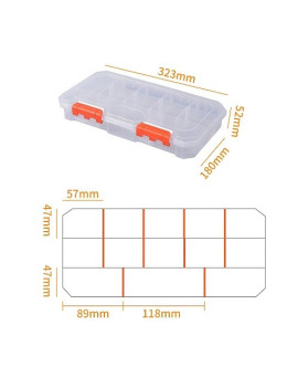 BOITE OUTIL PLASTIC 4 RANGEMENTS