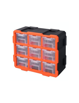 BOITE OUTIL PLASTIC 9 RANGEMENTS  320674