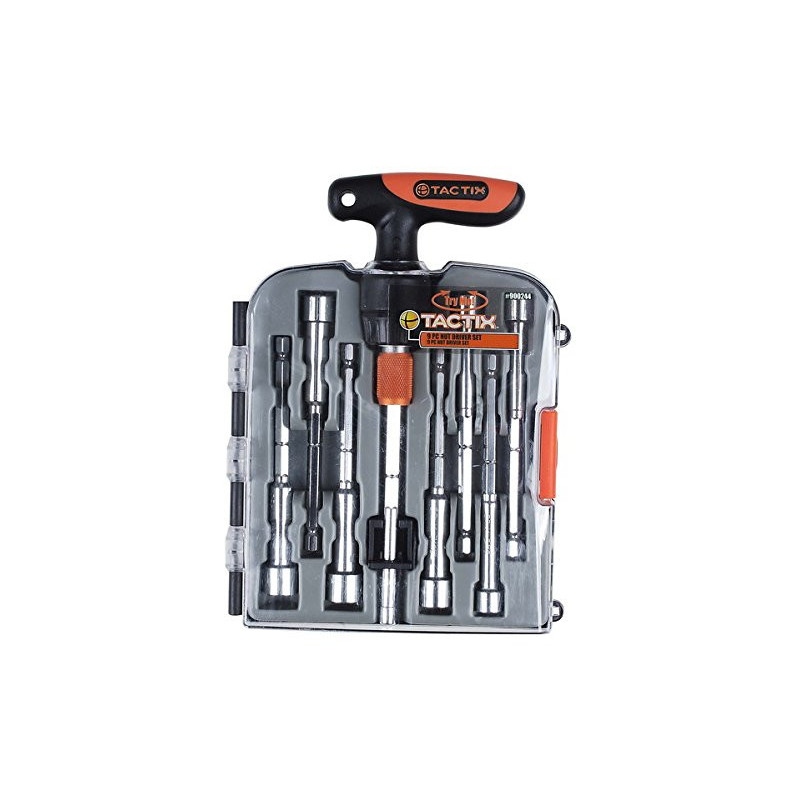 MALETTE 9PC HOLLOW SHAFT NUT DRIVERS AND